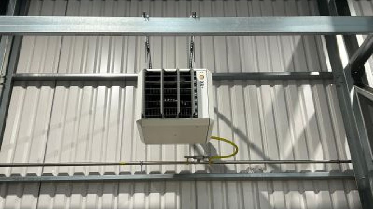 Efficient Heating Solution for Aviation Facility